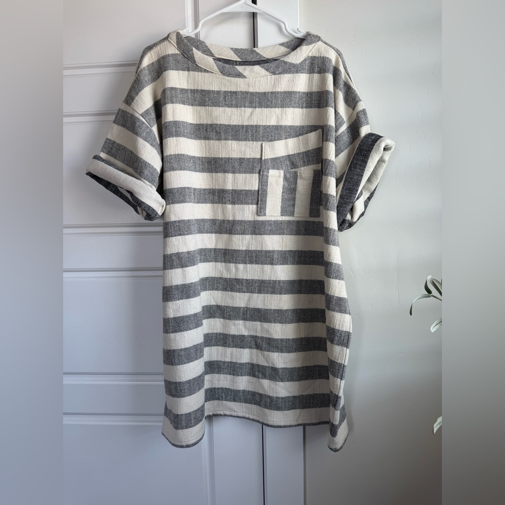 Amae Co Striped Dress
